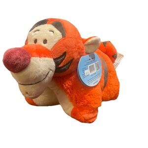 Disney Parks Tigger Pillow Pet Plush Stuffed Tiger Winnie The Pooh 20” Orange